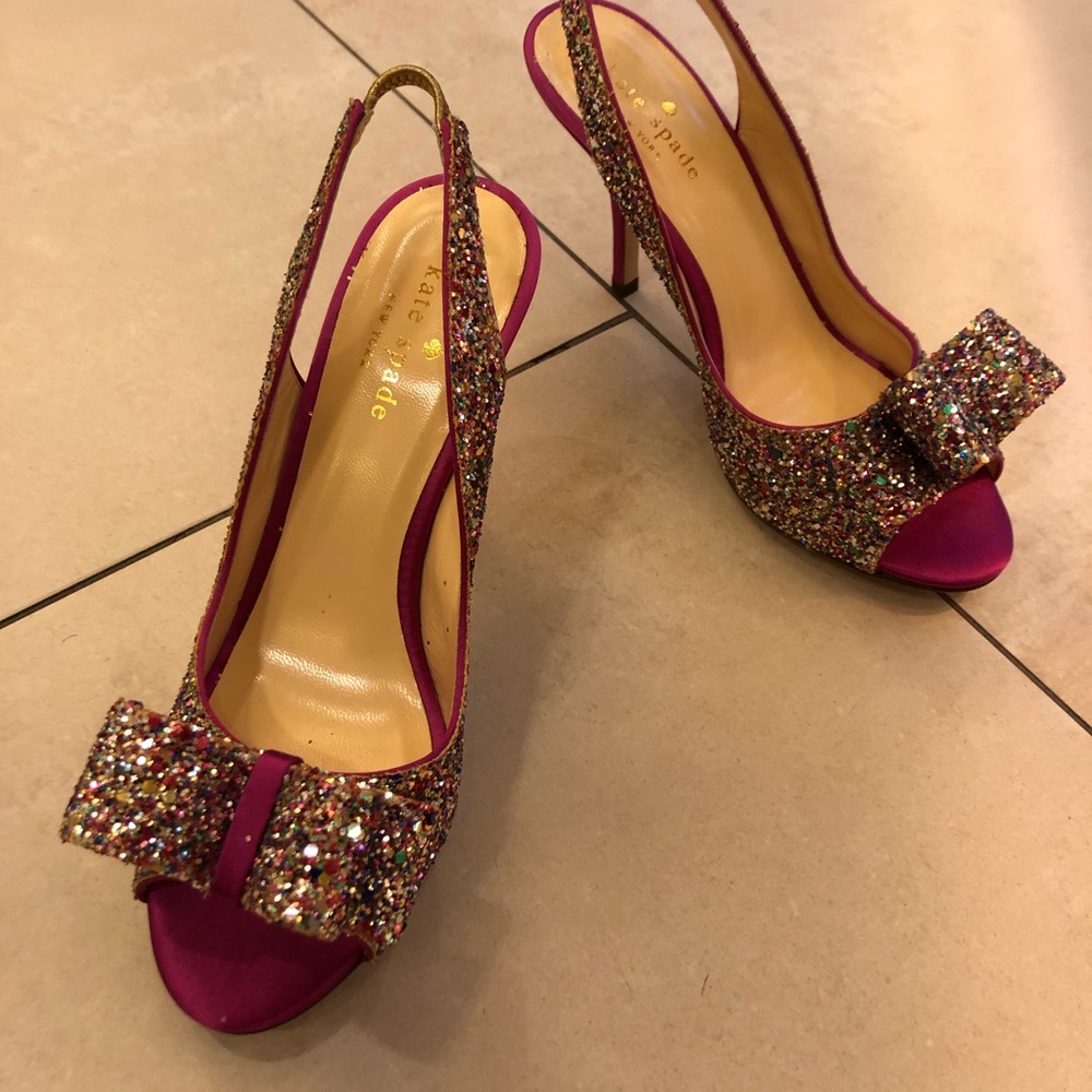Kate Spade Charm Heels